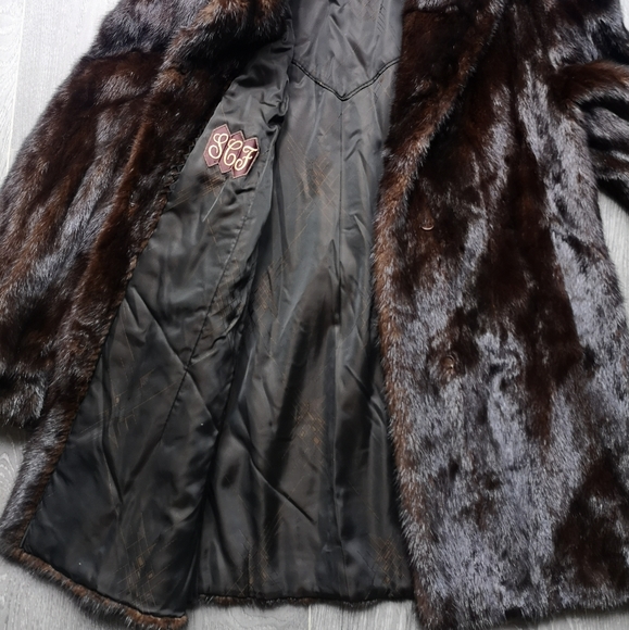 VTG Mink Coat - Picture 3 of 6